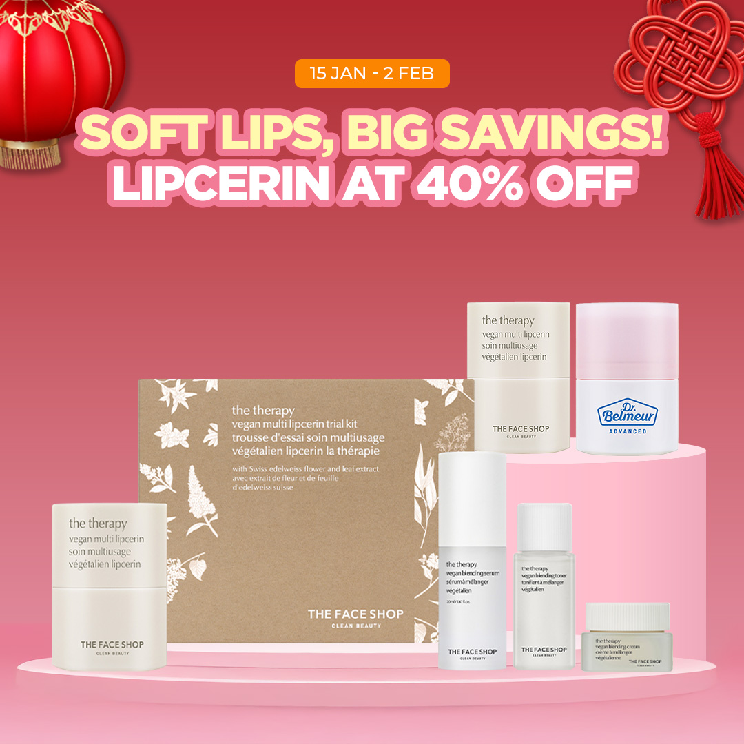 Jan25 Lipcerin 40% OFF